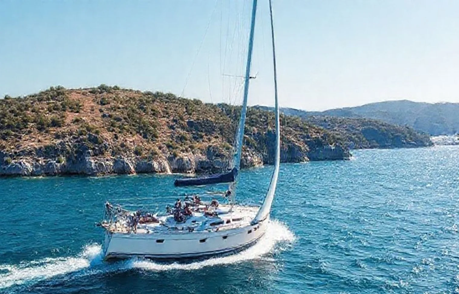 Sailing yacht hire water sports